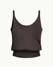 Slinky Jersey Keats Tank in Bitter