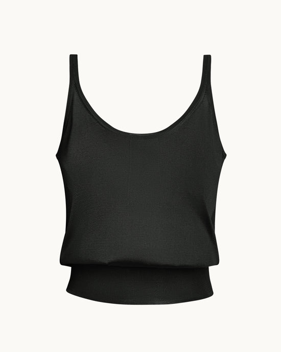 Slinky Jersey Keats Tank in Black