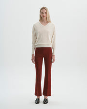Kick Pant in Merlot