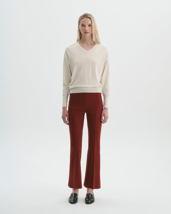 Kick Pant in Merlot