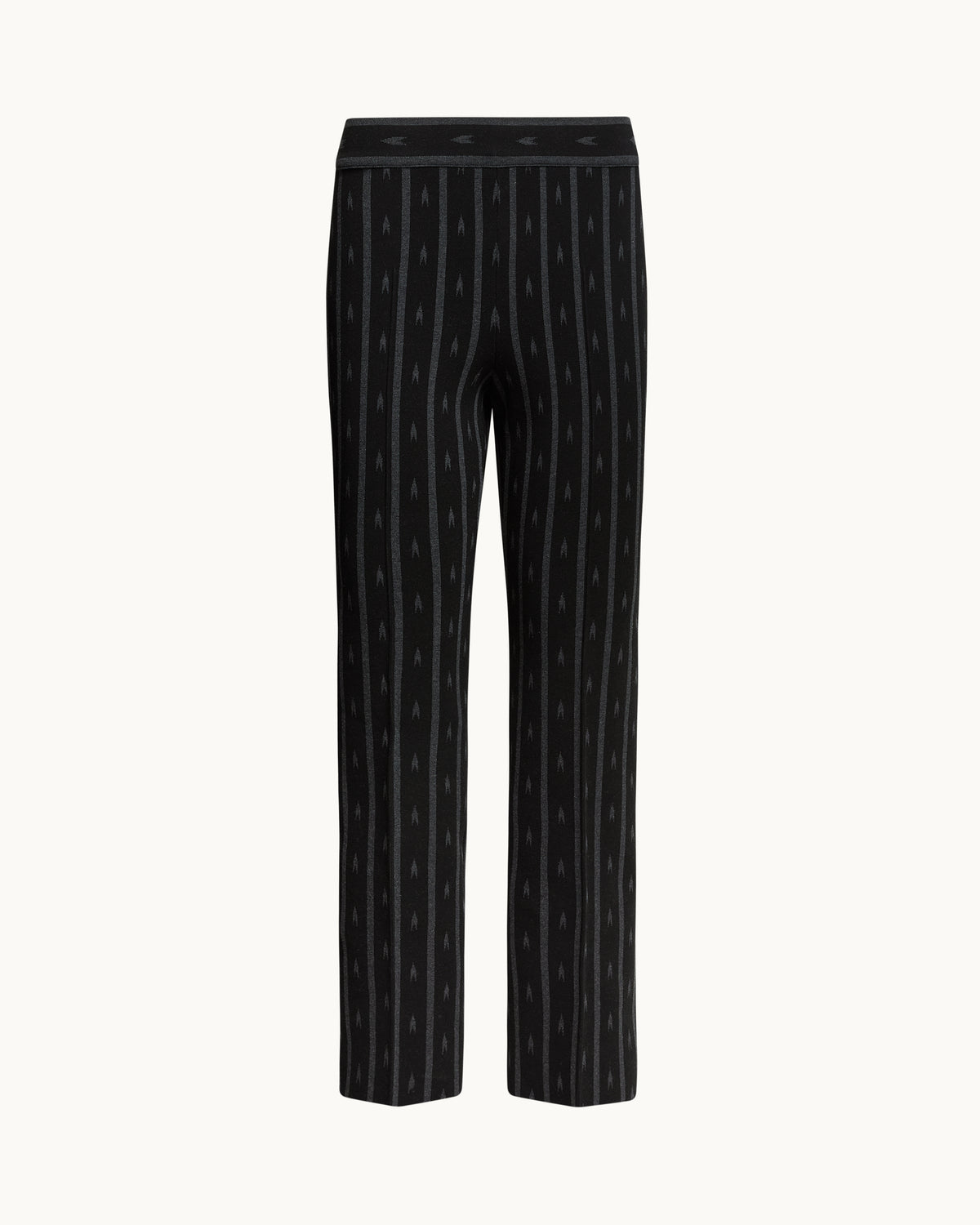 Louis Pant in Black/Charcoal Arrow Stripe