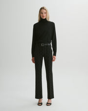 Luke Pant in Black/Charcoal Arrow Stripe