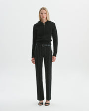 Luke Pant in Black/Charcoal Arrow Stripe