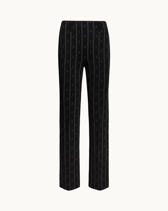 Luke Pant in Black/Charcoal Arrow Stripe
