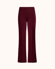 Merino Kick Pant in Wine