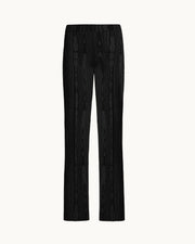 Louis Pant in Black Moire