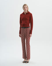 Naomi Hoodie in Merlot