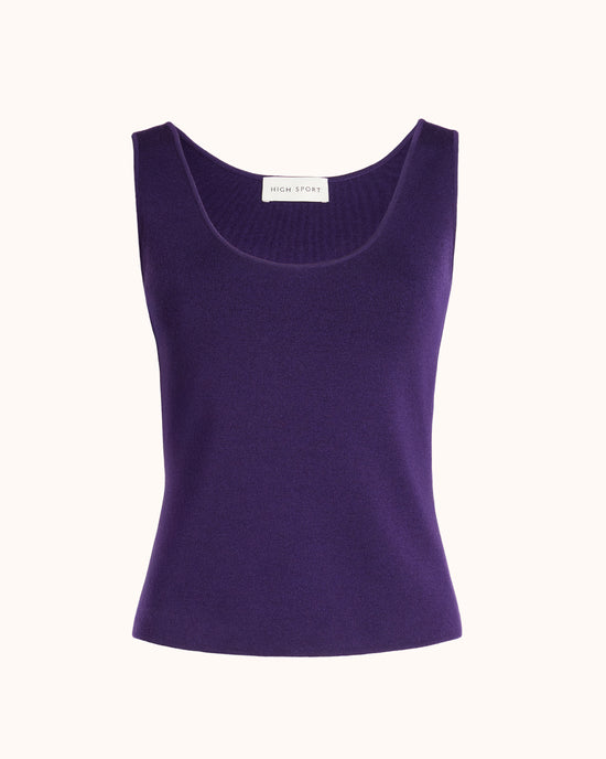 Raquel Tank in Grape