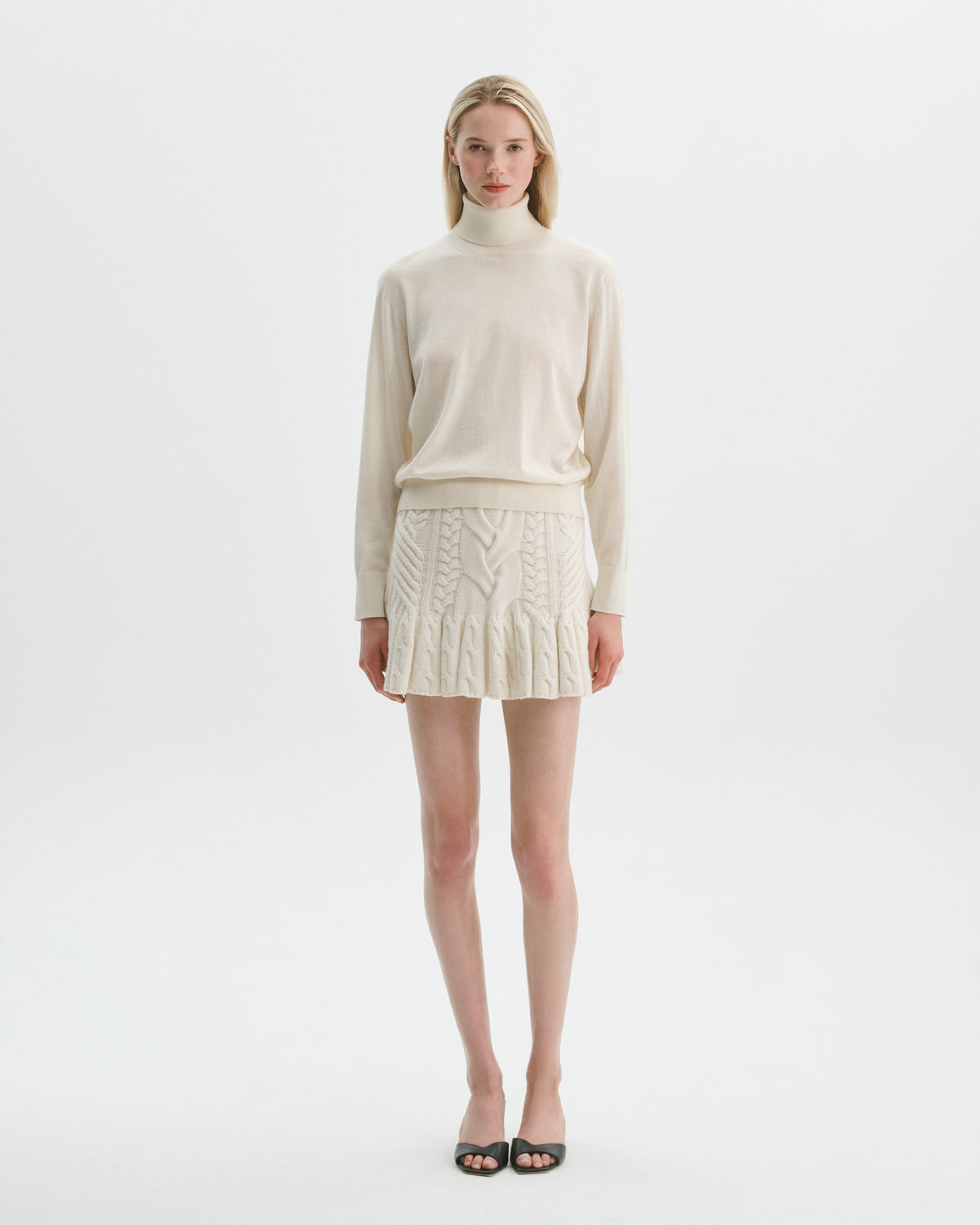 Skyler Skirt in Ivory